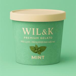 Kem Gelato Hương Bạc Hà